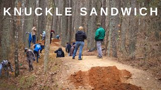 Awesome group of volunteers keeping the trails in great shape.