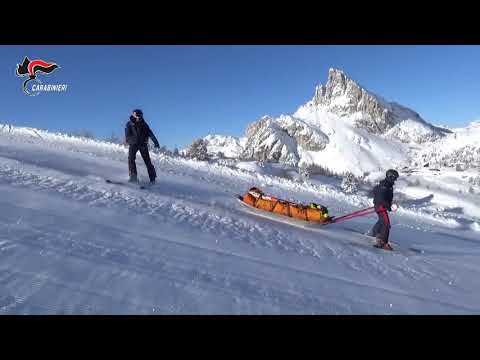 I Carabinieri pronti per i Mondiali di sci di Cortina d'Ampezzo