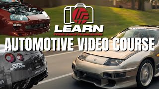How To Shoot Cinematic Car Videos! Online Course For Videographers