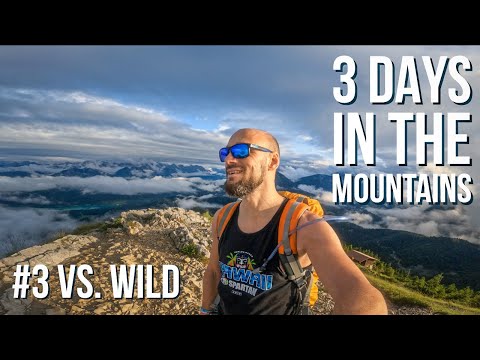 „3 VS. WILD“ - 3 Tage Biwaktour in den Bergen ⛰🔥😎 #heimgarten #herzogstand #bushcraft #survival