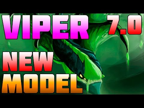 Review NEW Viper Model Patch 7.00 - Dota 2