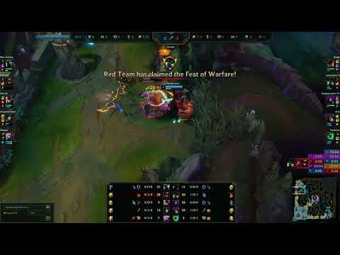 Shyvana assist vs Warwick