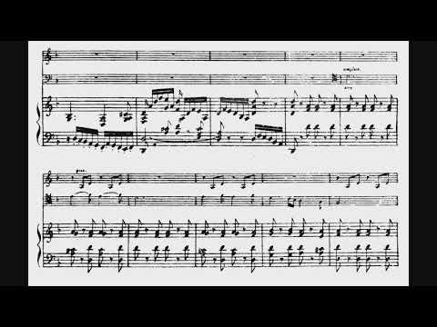 Cesar Franck - Piano Trio op.1 No.2(1837?)(with full score)
