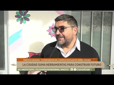 Sierra Grande: el Aula Taller Móvil de Herrería y Soldadura brinda capacitación