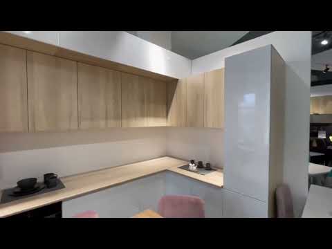 Кухня угловая Модус цемент светлый/тенмый