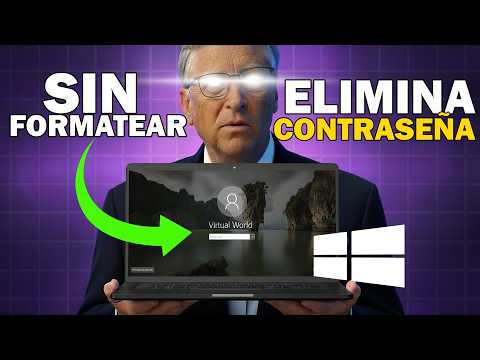 Cómo Quitar Contraseña de Windows 11/10/8 ✅ RECUPERA TU ACCESO SIN FORMATEAR NADA 2025-2026-2027