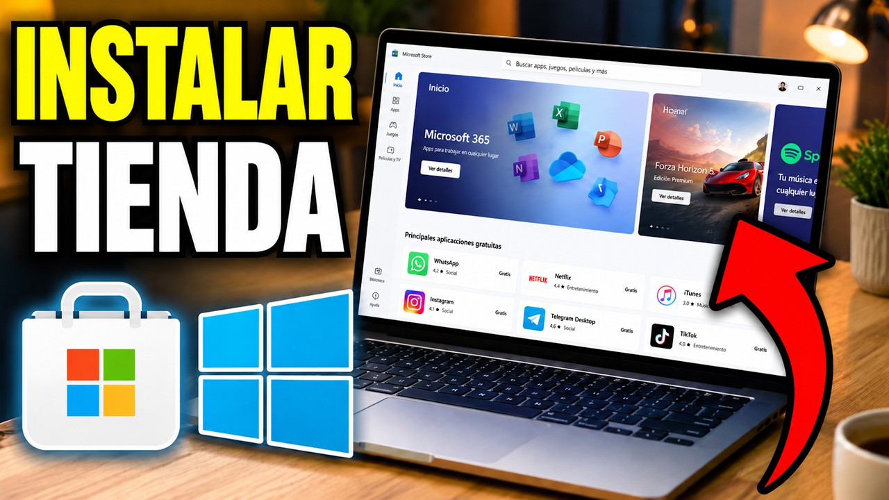 Cómo Instalar Microsoft Store en Windows 11 | Reinstalar Microsoft Store