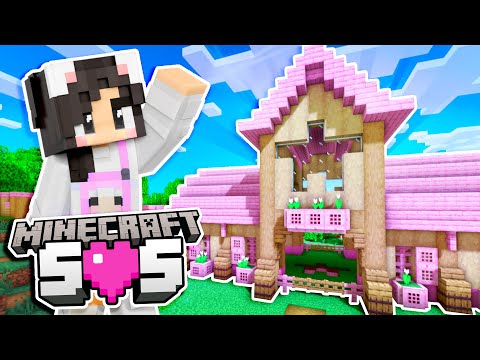 💜Goodbye Fairy Base! Minecraft SOS Ep.9 Finale