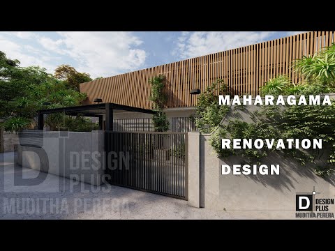 242.PROPOSED NEW ADDITIONAL AND ALTRUNATION OF HOUSE AT MAHARAGAMA SRI LANKA