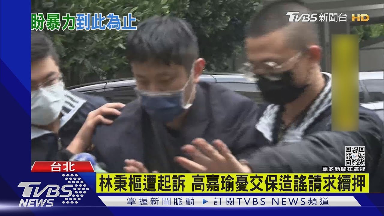 林秉樞遭起訴 高嘉瑜憂交保造謠請求續押