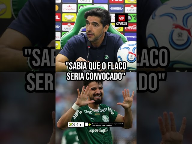 "Sabia que ele seria convocado", diz Abel sobre ida de Flaco à Copa do Mundo | CNN ESPORTES