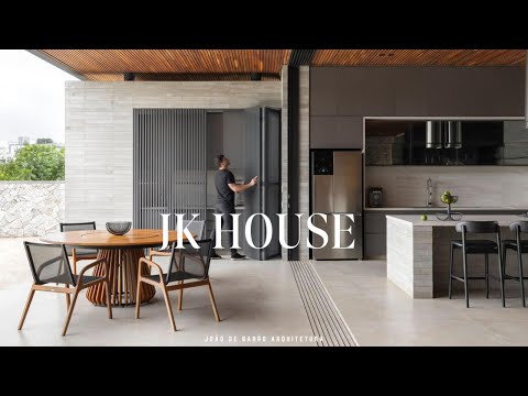 Rustic-Modern Residence Featuring Natural Materials in Brazil | JK House