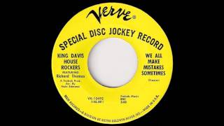 King Davis House Rockers - We All Make Mistakes Sometimes [Verve] 1967 Deep Soul 45