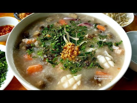 Cháo tôm hành