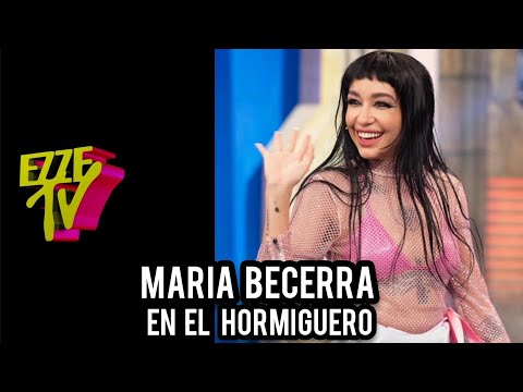 Maria Becerra en el hormiguero y tema nuevo con Natti Natasha #ezzetv #mariabecerra  #nattinatasha