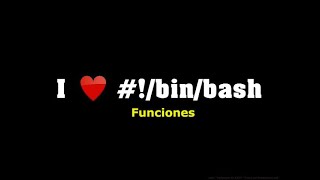 Funciones bash scripts Linux