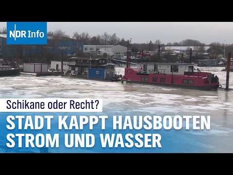 Streit um Liegeplätze: Droht das Aus für diese Hausbootler? | NDR Info