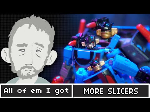 Transformers - More Slicers - Collection video - All of em i got