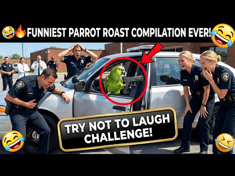 🦜🤣 Parrot Roasts Cops & Doctors – Funniest Moments Caught on Camera! 😂🔥