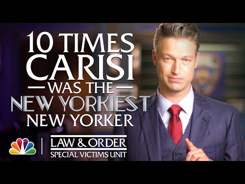 10 Times Carisi was the New Yorkiest New Yorker - Law & Order: SVU (Mashup)
