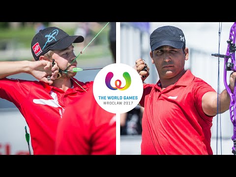 Stephan Hansen v Esmaeil Ebadi – compound men's gold final | Wroclaw 2017 World Games