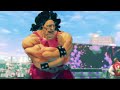 Ultra Street Fighter IV Hugo Intro Win Poses