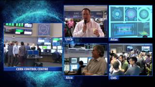 CERN First stable beams of run2 at 13TeV   Live webcast part 2