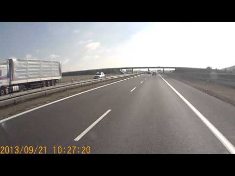 Poznań zjazd z autostrady na S-5