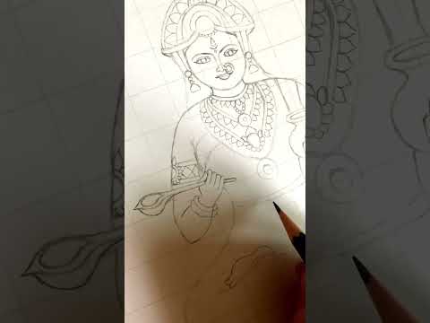 Annapurna Devi #neevishartylife #artist #art #navratri #navratrispecial #maadurga #durgamata #artist