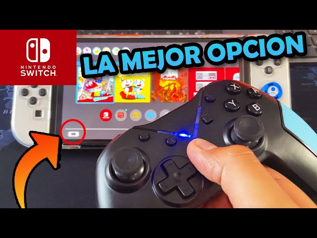 Vídeo relacionado con NK Mando Switch Inalámbrico - Switch/OLED/Lite/Pro con Función Wake, Ajustes Macro,Bluetooth, 6 ejes, Función Turbo, Dual Shock Doble Vibración, LED Indicadores - Color Negro (Rojo y Azul)
