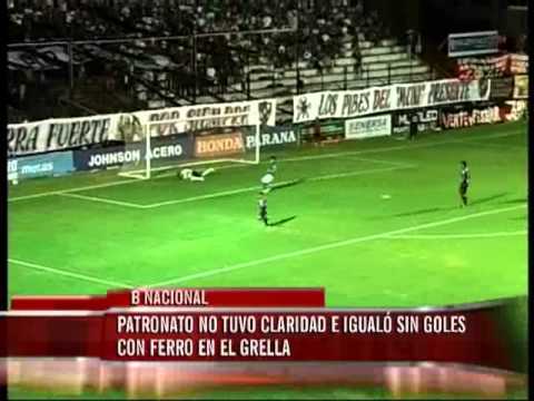 Patronato no tuvo claridad e igualó sin goles con Ferro en el Grella