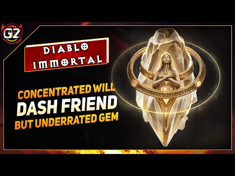 Concentrated Will - Dash Best Friend But Underrated Gem | Diablo Immortal