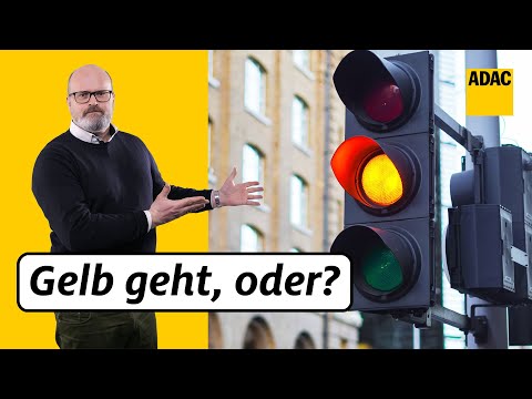 Gelbe Ampel überfahren? Diese Strafen drohen! | ADAC | Recht? Logisch!
