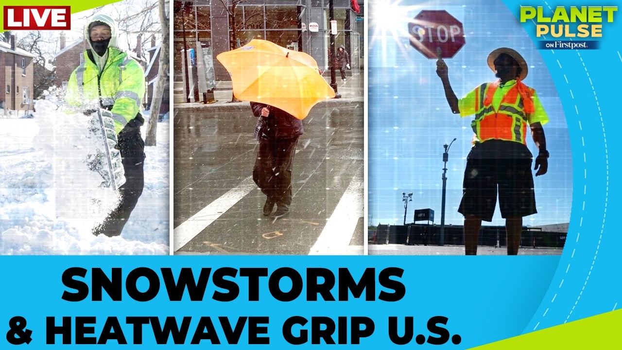 LIVE | US Weather Chaos: Deadly Storms and Early Heatwave Hit Together | Planet Pulse