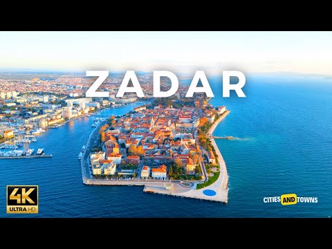 Zadar, Croatia 🇭🇷 in 4K Video by Drone ULTRA HD - Flying over Zadar, Croatia