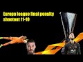 Manchester United vs Sevilla Europa league final EPIC penalty shootout⚽