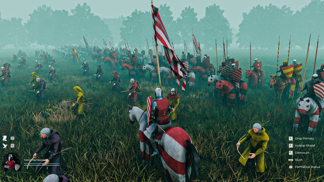 Medieval Knights Clash With an Army of Spearmen – Brutal Battle | Voor De Kroon