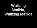 Waltzing Matilda Lyrics