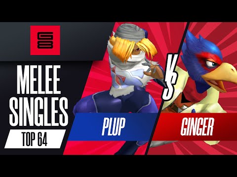 Plup vs Ginger - Top 64 Melee Singles - G8 | Sheik vs Falco
