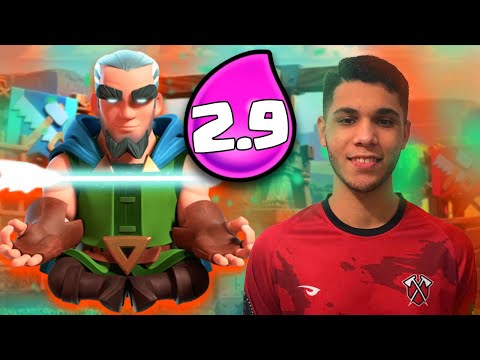 VERY FAST!! MAGIC ARCHER DECK IN TOP LADDER CLASH ROYALE