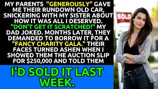Parents Laughed When They Gave Me a Junk Car—They Weren’t Laughing After I Sold It for $250K