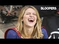 Supergirl bloopers  Melissa Benoist All Bloopers
