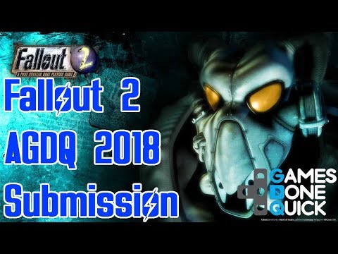 AGDQ 2018 Submission - Fallout 2 Any%