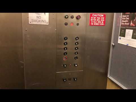 Vintage Otis traction elevators - Maiden Bridge Apartments - Whitehall Borough, PA