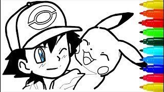 Pokemon Dragon Coloring Pages | Colouring Pages for Kids with Colored Markers