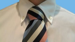 Cómo hacer nudo de corbata windsor