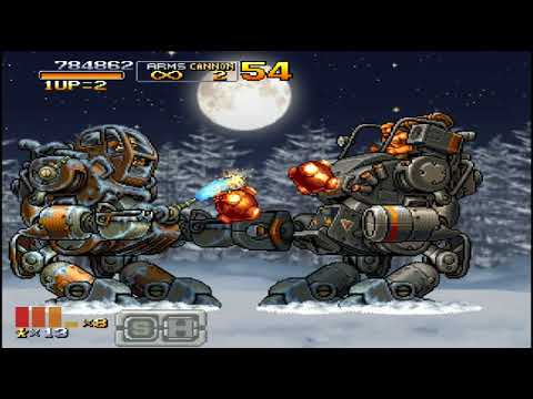 Metal Slug XX Rebel Gigant Boss Fight (No Death)