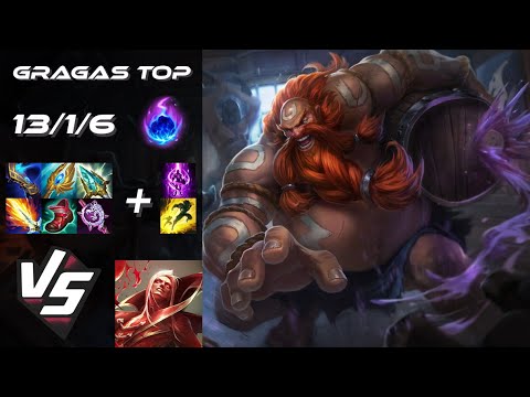 TOP Gragas vs Vladimir - NA Grandmaster Patch 14.17