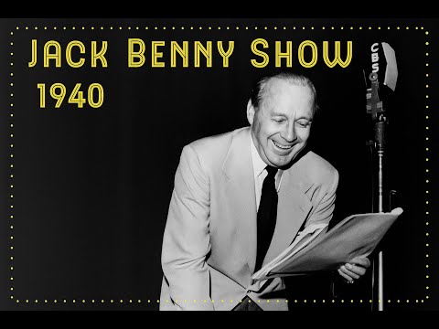 The Jack Benny Show 1940 & 41 Marathon - No Ads or Music - Enhanced Audio - Black Screen - 12 Hours