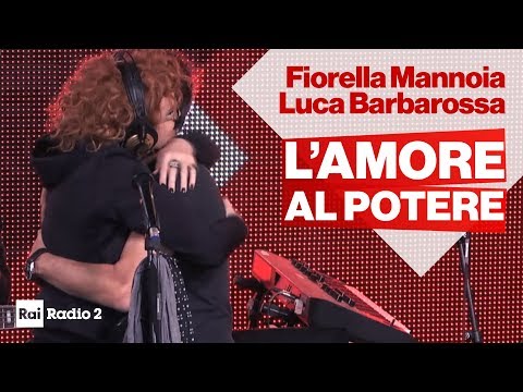 L'Amore Al Potere - Fiorella Mannoia e Luca Barbarossa live a Radio2 Social Club